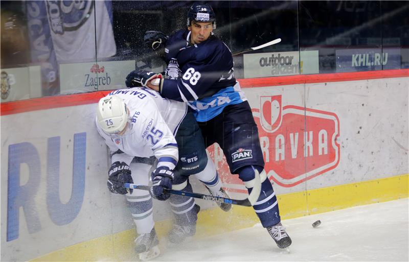 KHL: Medveščak - Dinamo Minsk