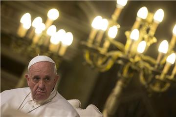 ITALY POPE FRANCIS VISITS ROME SYNAGOGUE