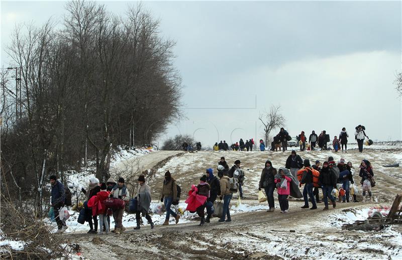 SERBIA PRESEVO MIGRANTS ARRIVALS