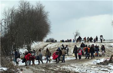 SERBIA PRESEVO MIGRANTS ARRIVALS