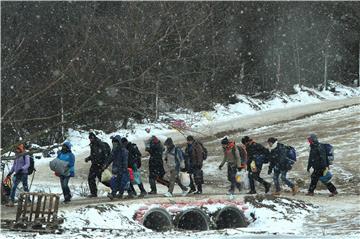 SERBIA PRESEVO MIGRANTS ARRIVALS