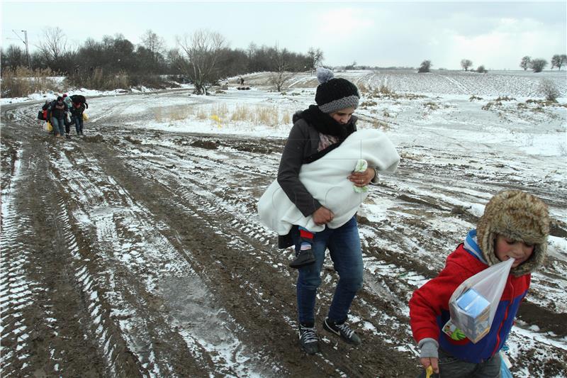 SERBIA PRESEVO MIGRANTS ARRIVALS