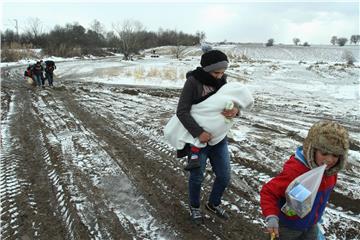 SERBIA PRESEVO MIGRANTS ARRIVALS