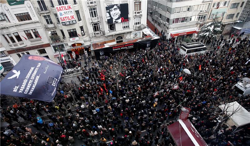 TURKEY PROTEST HRANT DINK