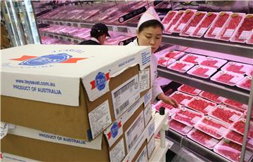 SOUTH KOREA AUSTRALIA BEEF IMPORTS