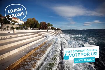 Zadar nominiran za najbolju europsku destinaciju 2016. 