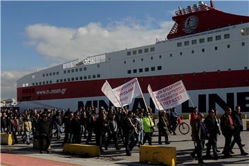 GREECE STRIKE PORTS 48 HOUR STRIKE