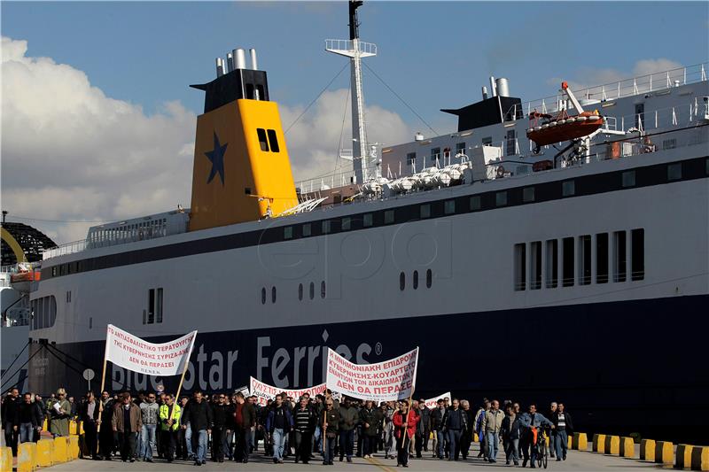 GREECE STRIKE PORTS 48 HOUR STRIKE