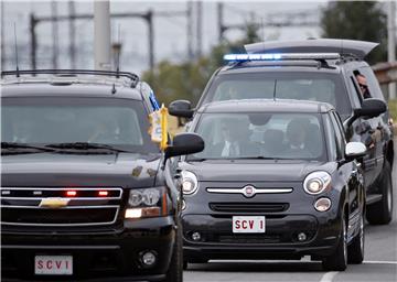 FILE USA POPE FRANCIS FIAT AUCTION