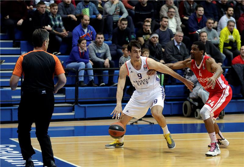 Euroliga: Cedevita - Anadolu Efes