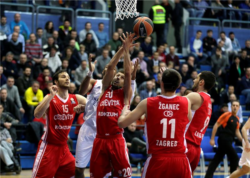 Euroliga: Cedevita - Anadolu Efes