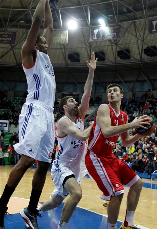 Euroliga: Cedevita - Anadolu Efes