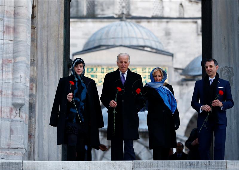 TURKEY USA DIPLOMACY BIDEN VISIT