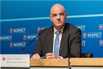 SWITZERLAND UEFA PRESS CONFERENCE