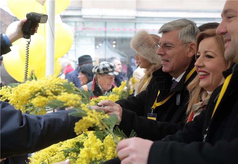  Obilježavanje Dana mimoza i Nacionalnog dana borbe protiv raka vrata maternice