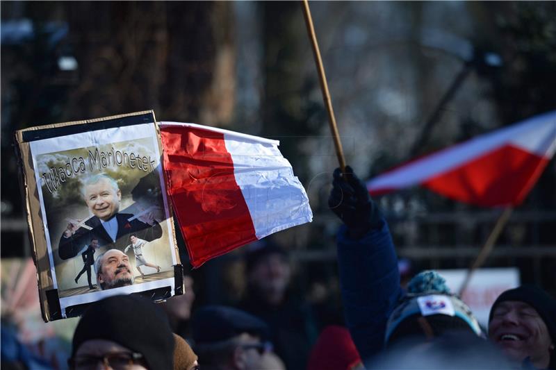 POLAND ANTI GOVERNMENT PROTESTS