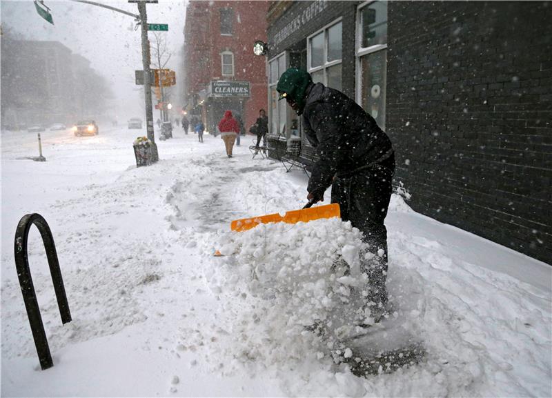 USA WEATHER WINTER STORM