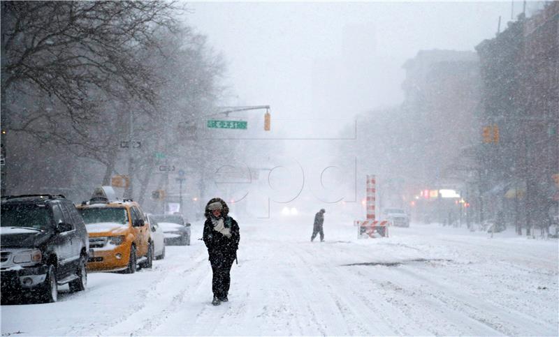 USA WEATHER WINTER STORM