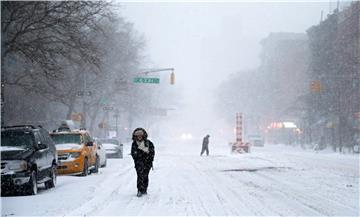 USA WEATHER WINTER STORM