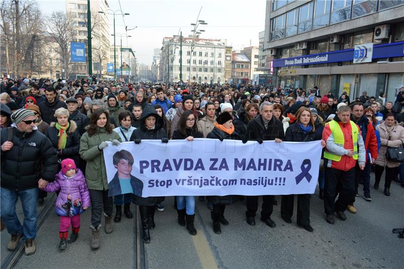 BiH: Podsjećanje na smrt Mahira Rakovca i prosvjed protiv nasilja nad djecom