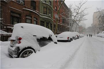 USA WEATHER BLIZZARD