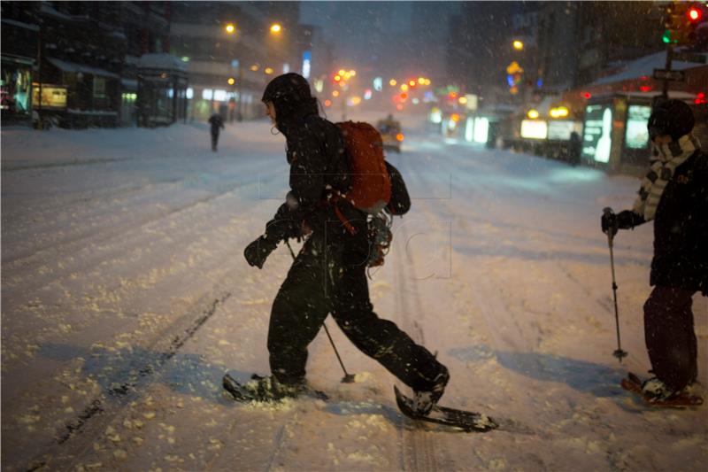 USA WEATHER BLIZZARD