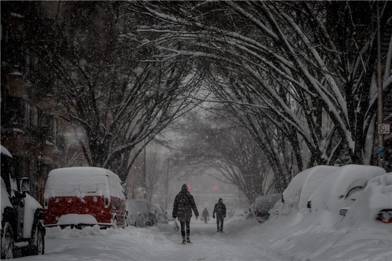 USA WEATHER BLIZZARD