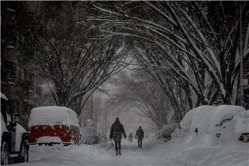 USA WEATHER BLIZZARD