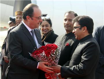 INDIA FRANCE HOLLANDE VISIT