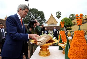 LAOS USA KERRY DIPLOMACY