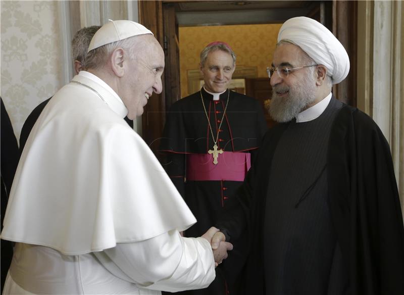 VATICAN ROUHANI POPE