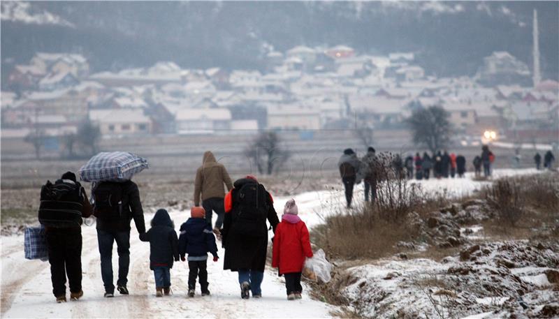 SERBIA PRESEVO MIGRANTS ARRIVALS