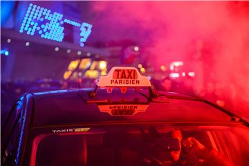 FRANCE TAXI UBER PROTEST