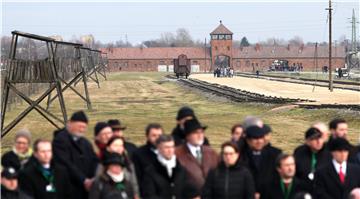 POLAND KL AUSCHWITZ LIBERATION ANNIVERSARY