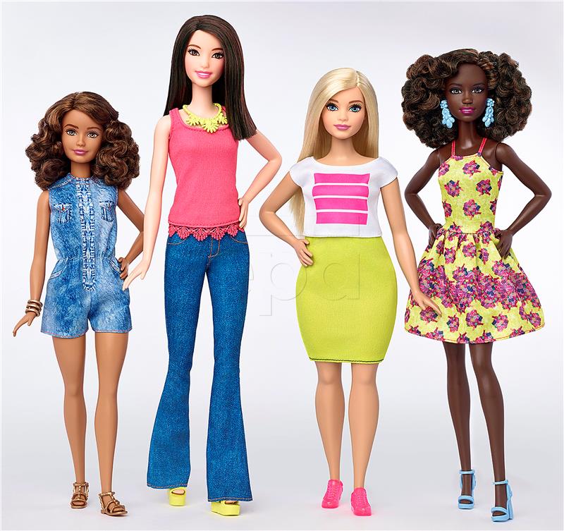 USA BARBIE DOLL BODY TYPES