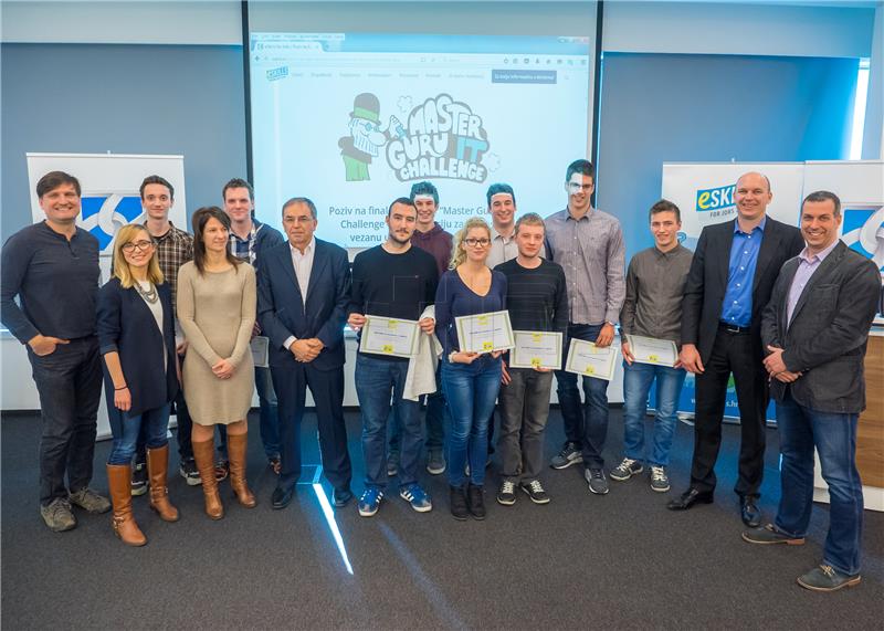 Pobjednici "Master Guru IT Challenge" s varaždinskog Fakulteta organizacije i informatike