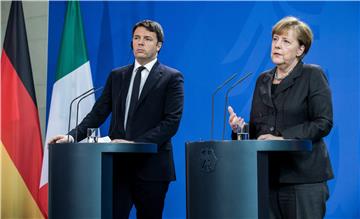 Merkel i Renzi očekuju skorašnju primjenu sporazuma EU-Turska 