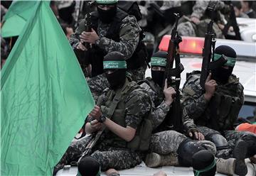 MIDEAST ISRAEL PALESTINIAN HAMAS MILITANTS FUNERAL