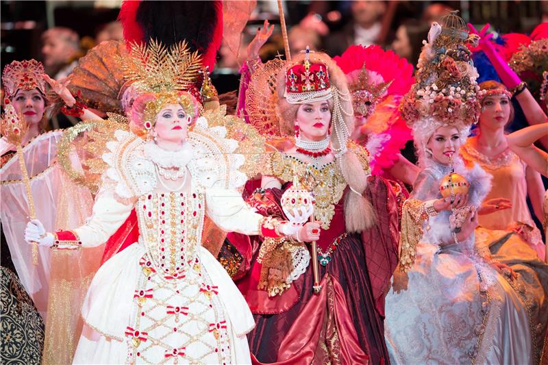 GERMANY DRESDEN OPERA BALL