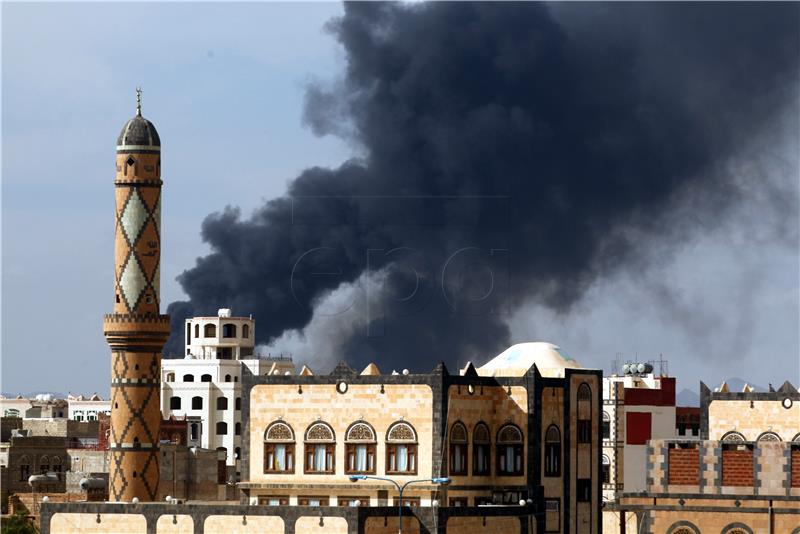 YEMEN CONFLICT AIRSTRIKES