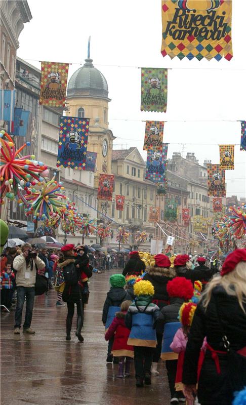 U dječjoj povorci Riječkog karnevala više od 5.000 maškarica