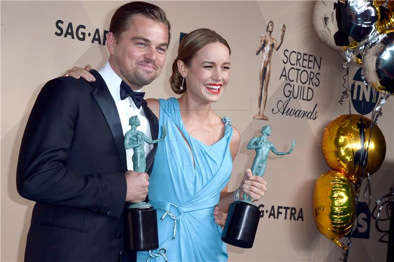 Leo DiCaprio i Brie Larson trijumfirali na dodjeli nagrade SAG 