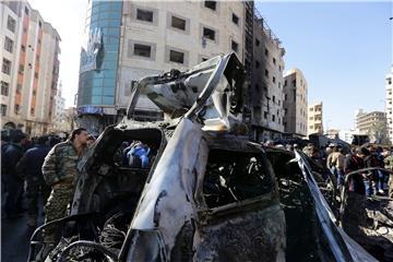 SYRIA UNREST DAMASCUS BOMBING