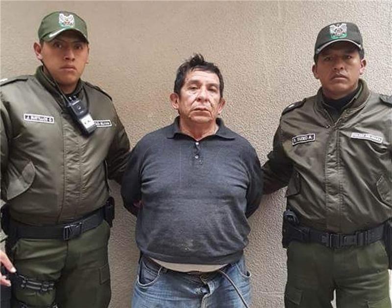 BOLIVIA CRIME PARAMILITARY ARREST