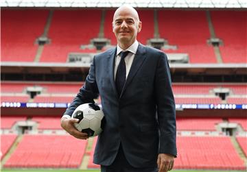 BRITAIN SOCCER FIFA GIANNI INFANTINO