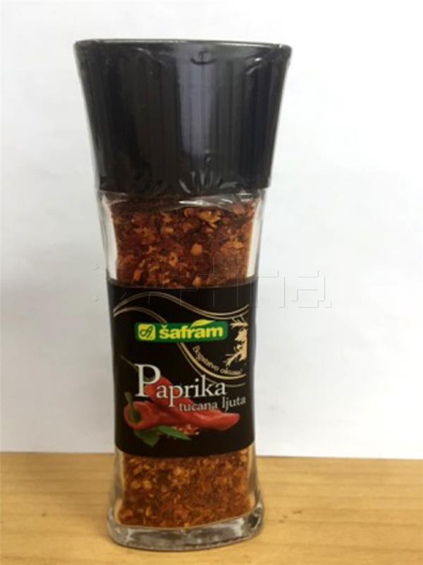 Povlači se s tržišta Šafram Paprika tucana ljuta od 35 i 50 grama