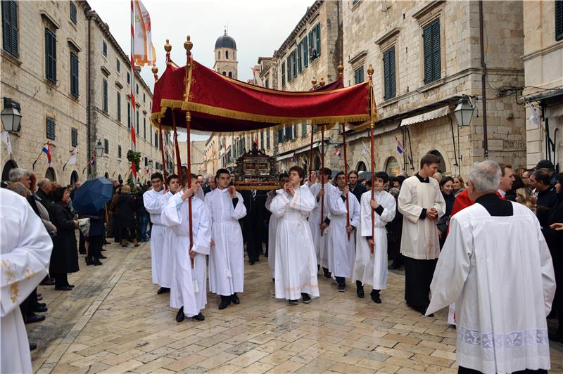 Dubrovnik: Procesija povodom Feste svetog Vlaha