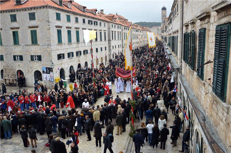 Dubrovnik: Procesija povodom Feste svetog Vlaha