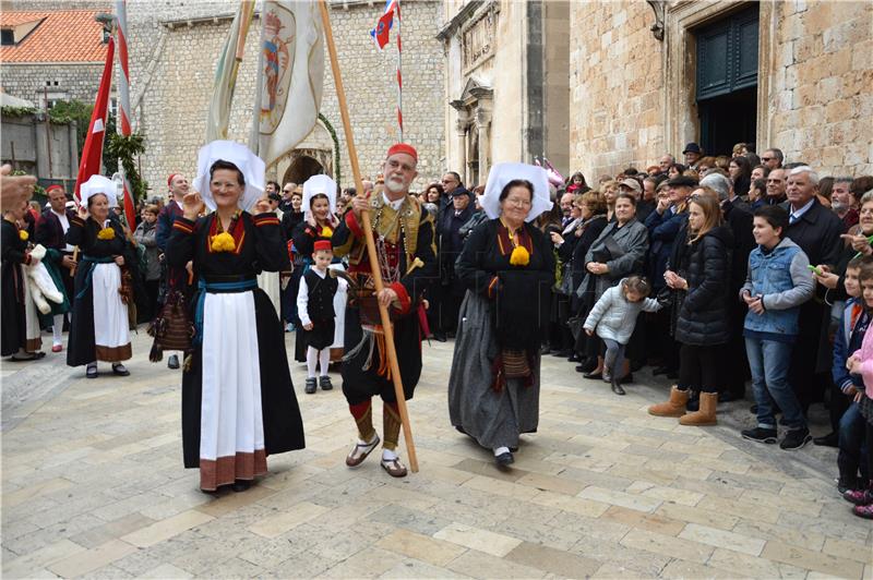 Dubrovnik: Procesija povodom Feste svetog Vlaha