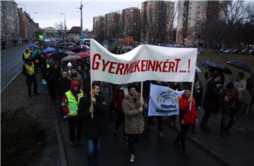 HUNGARY TEACHERS STRIKE